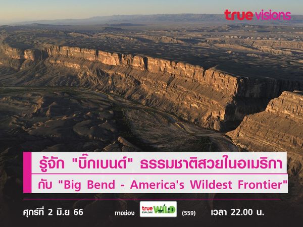 "บิ๊กเบนด์" สถานที่ที่เต็มไปด้วยธรรมชาติในอเมริกากับ "Big Bend - America's Wildest Frontier"