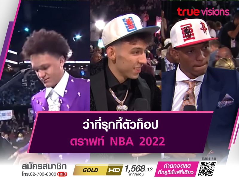 ว่าที่รุกกี้ตัวท็อป ดราฟท์ NBA 2022